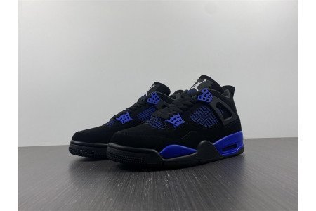 Air Jordan 4 Retro Black Game Royal