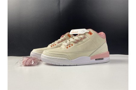 Air Jordan 3 Retro Sail Rust Pink