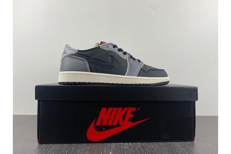 Air Jordan 1 Low Black Smoke Grey