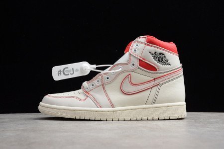 AIR JORDAN 1 RETRO HIGH PHANTOM GYM RED