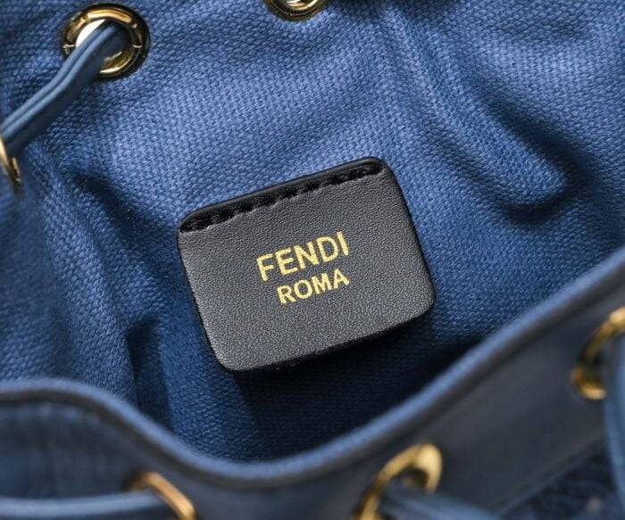 FENDI mini bucket bag 0189 Blue