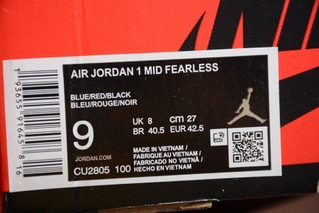 JORDAN 1 MID SE FEARLESS BLUE THE GREAT