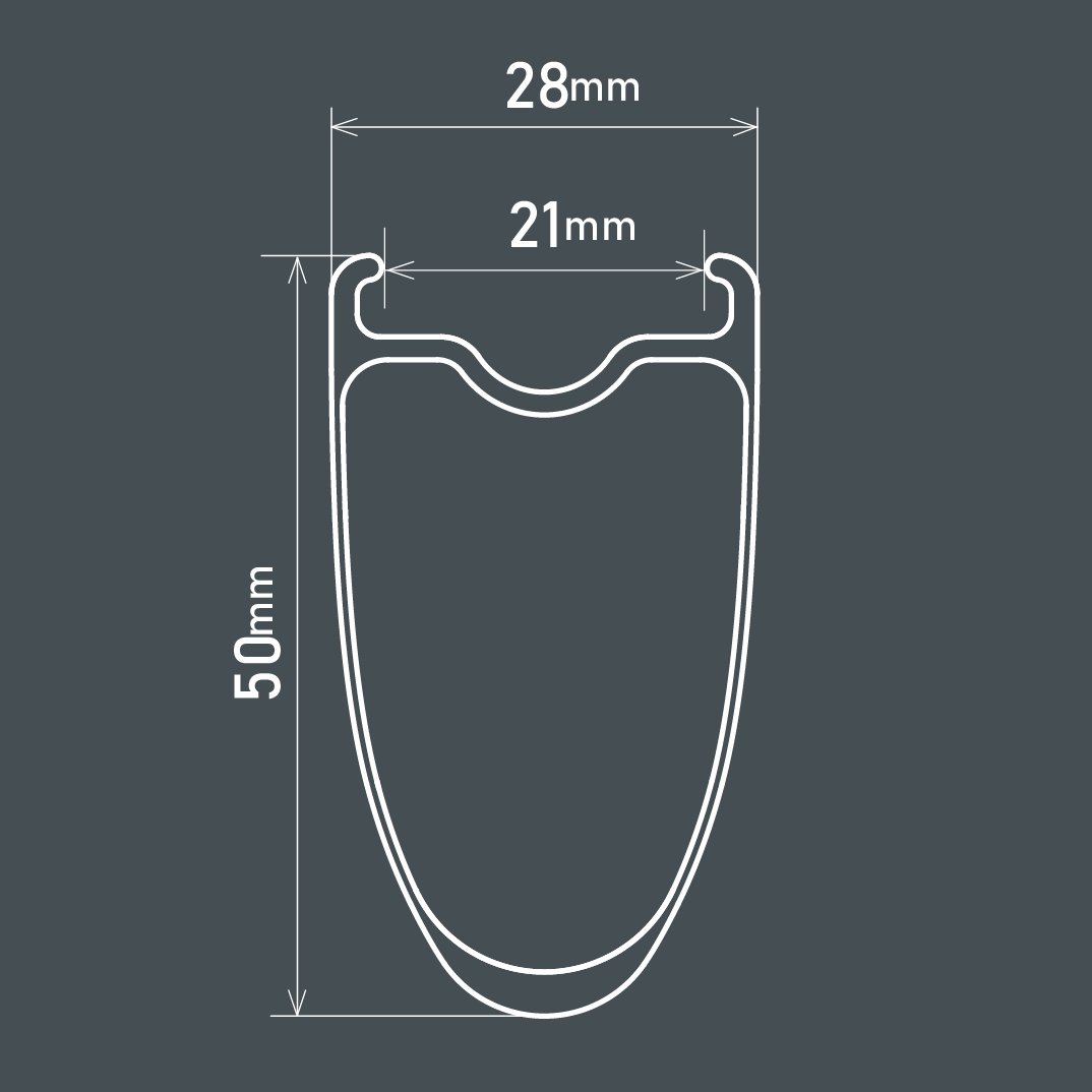 Shimano Ultegra WH-R8170-C50-TL Wheelset - 28