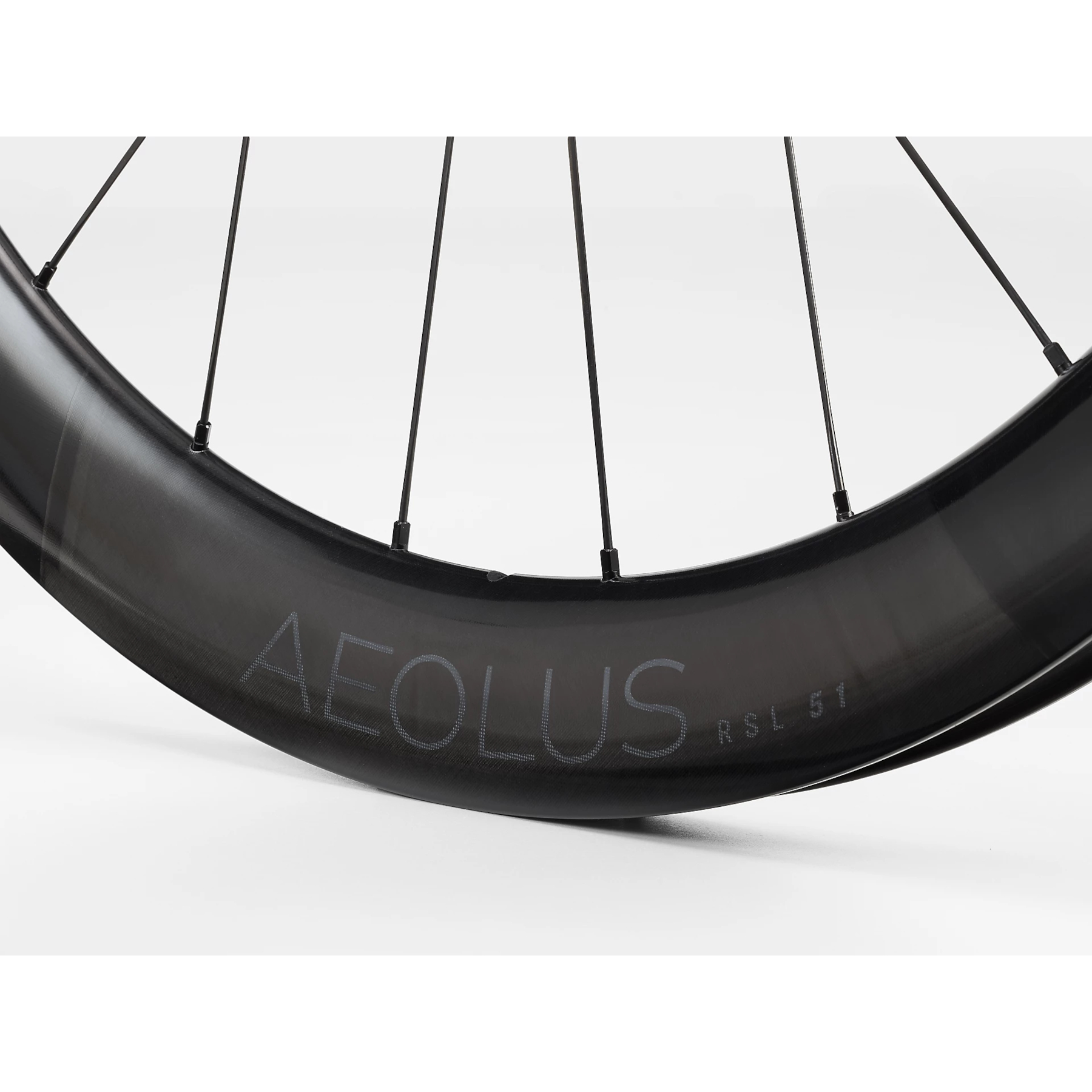 Bontrager Aeolus RSL 51 TLR Disc Carbon Front Wheel - Clincher / Tubeless - Centerlock - 12x100mm