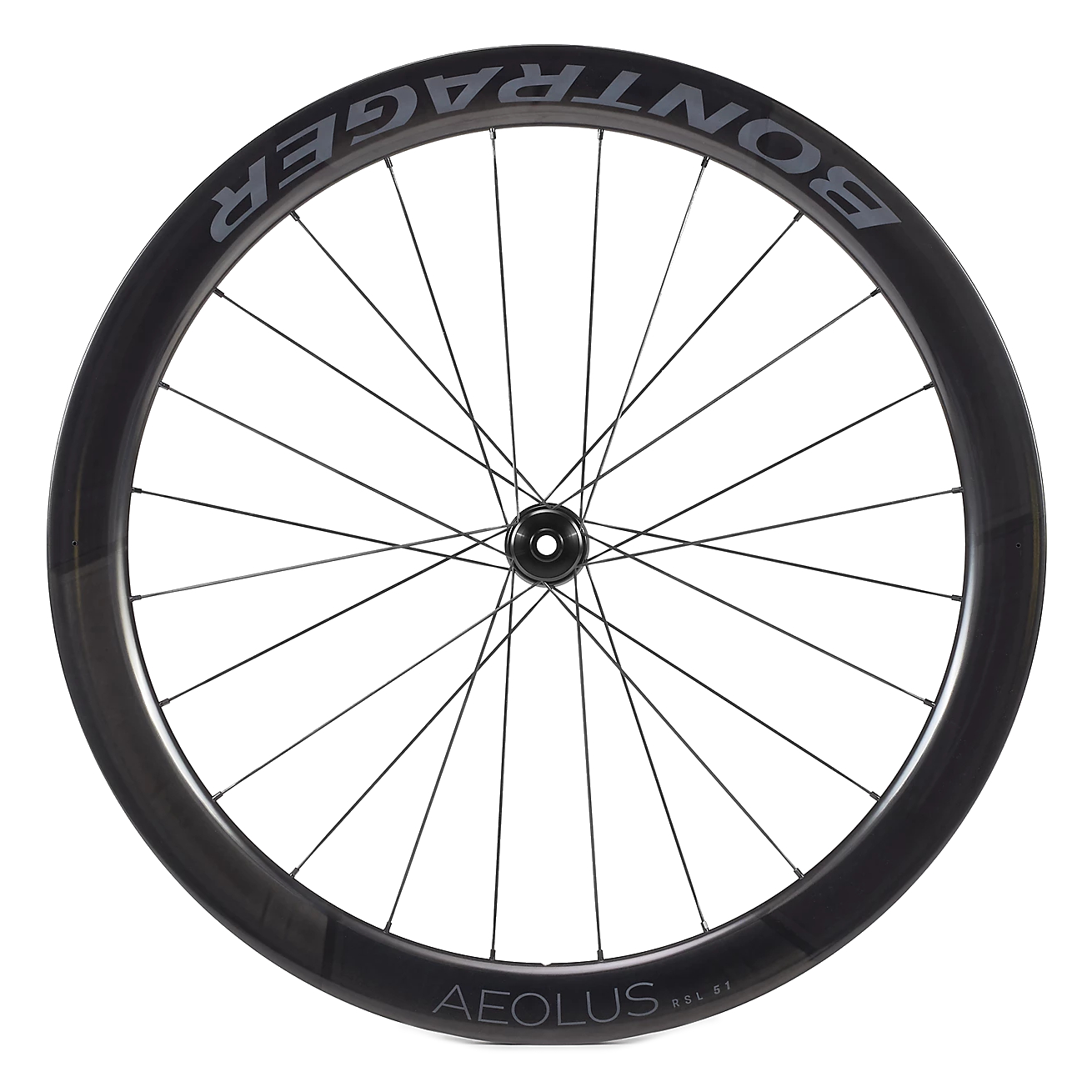 Bontrager Aeolus RSL 51 TLR Disc Carbon Front Wheel - Clincher / Tubeless - Centerlock - 12x100mm