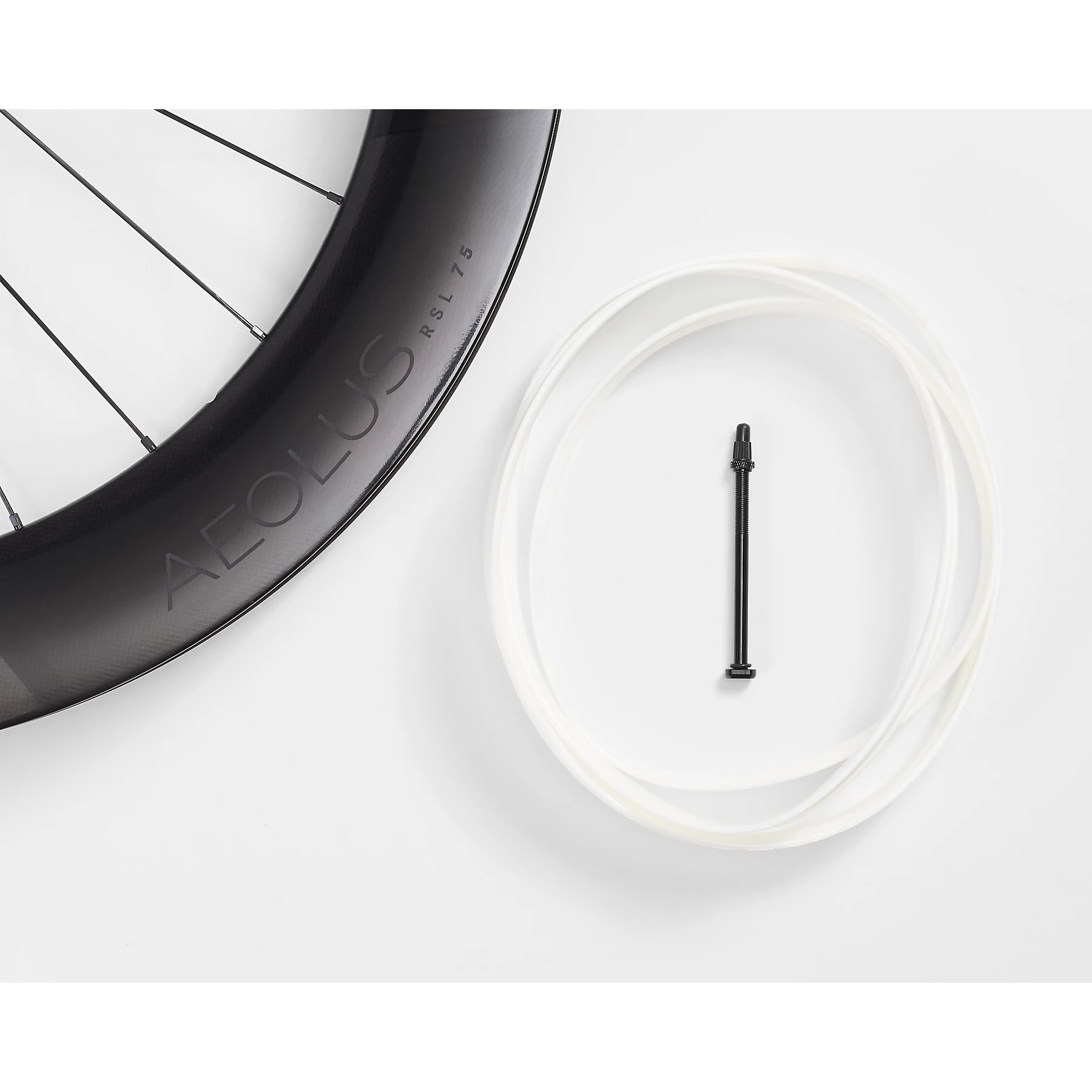 Bontrager Aeolus RSL 62 TLR Disc Carbon Front Wheel - Clincher / Tubeless - Centerlock - 12x100mm