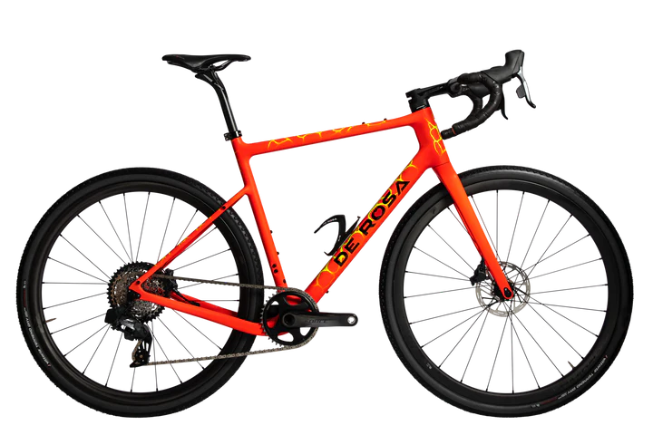 DE ROSA-2025 Gravel Spider Disc Fire Red UM