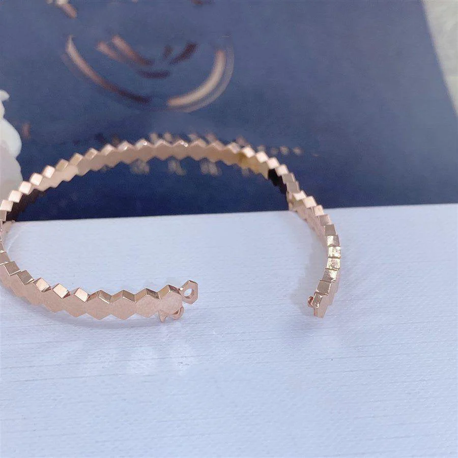 [CH]BEE LOVE PINK GOLD BRACELET