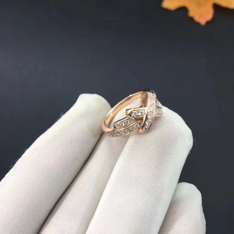 [CH]JEUX DE RING PINK GOLD DIAMOND