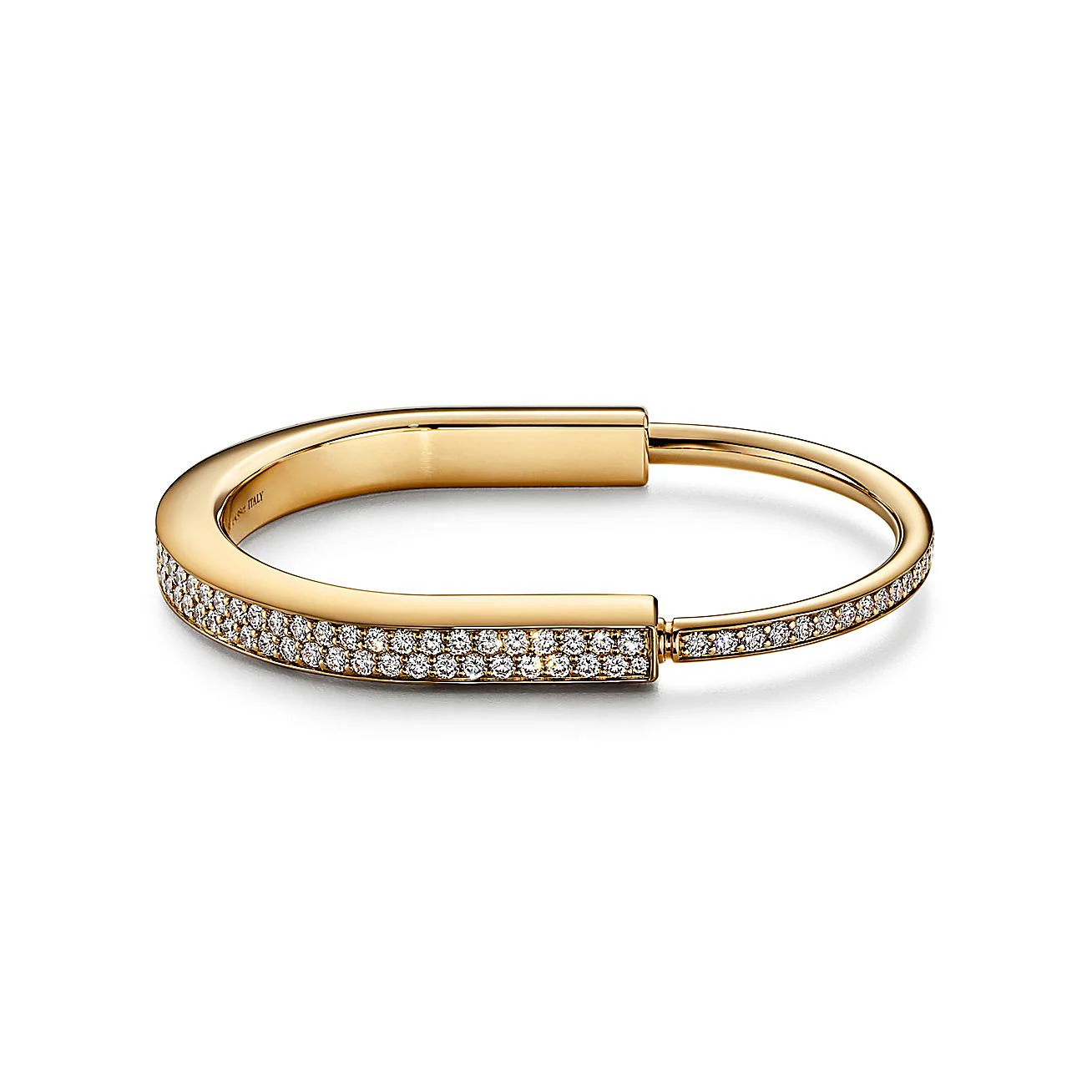 [TF]LOCK BRACELET DIAMOND PAVED