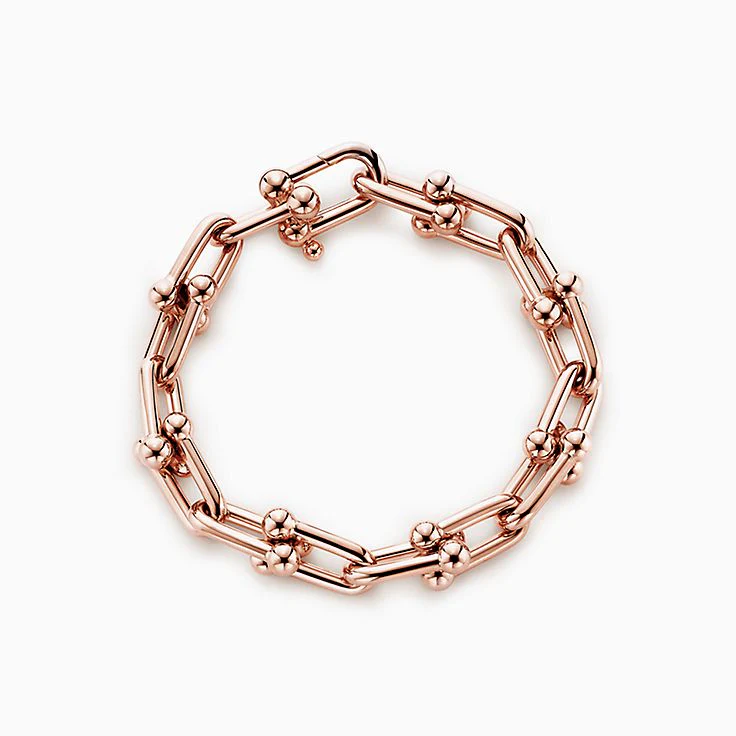 [TF]HARDWEAR BRACELET PINK GOLD AND SILVER