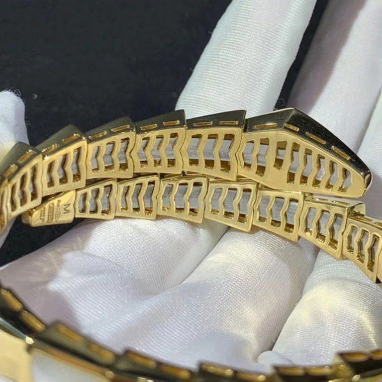 [BV]SERPENTI BRACELET MOP GOLD