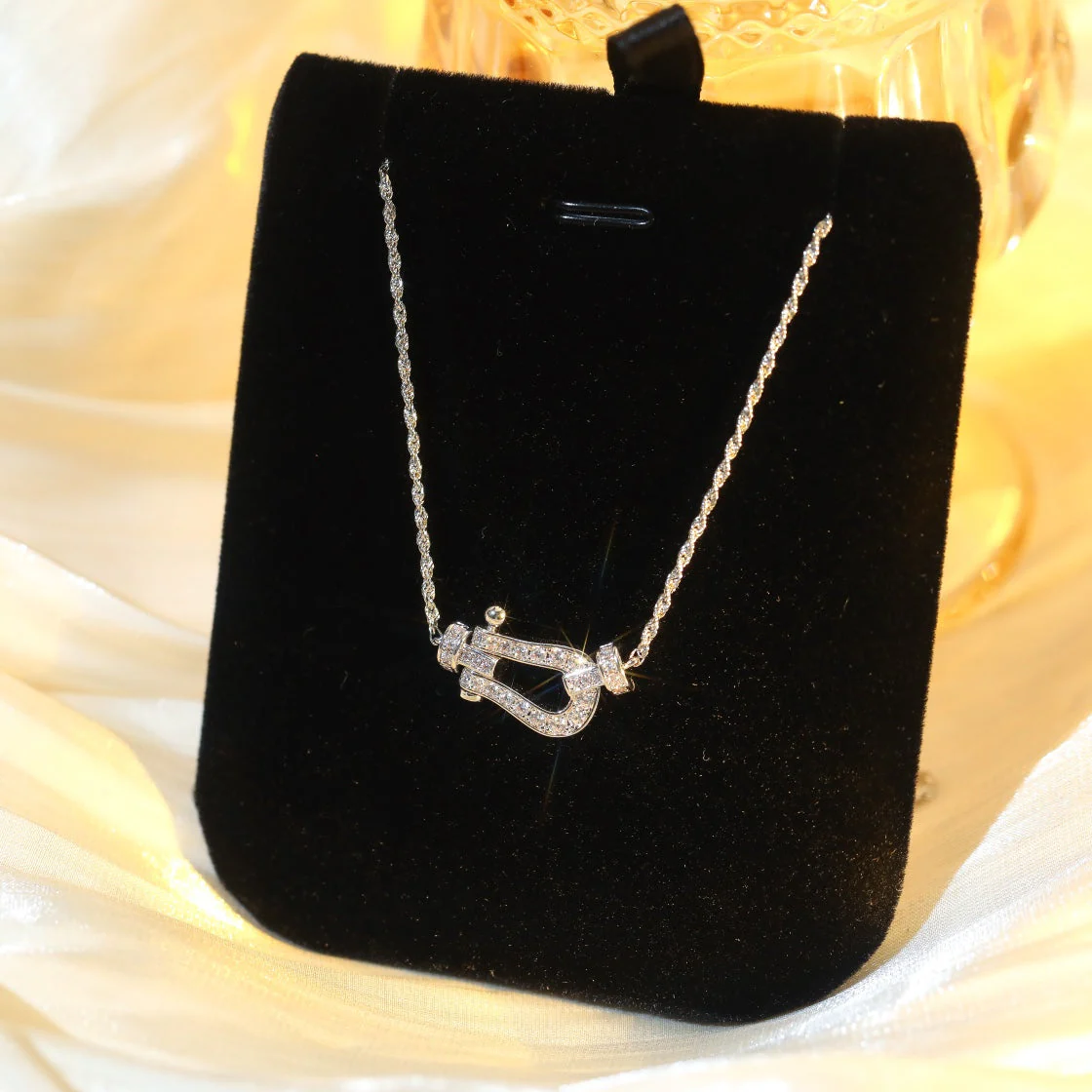 [FE]FORCE 10 DIAMOND SILVER NECKLACE MINI MODEL