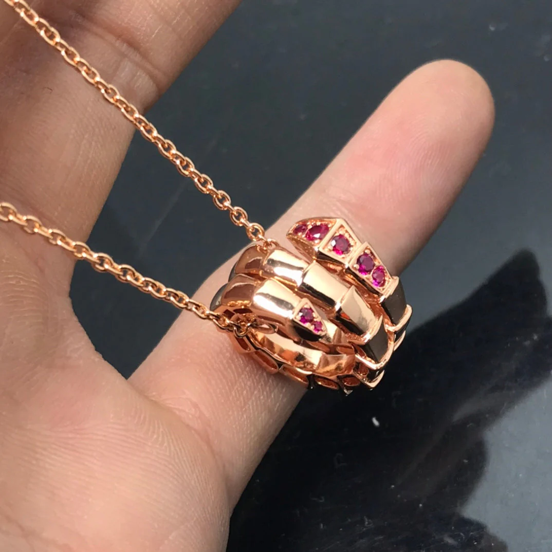 [BV]SERPENTI PEDANT NECKLACE