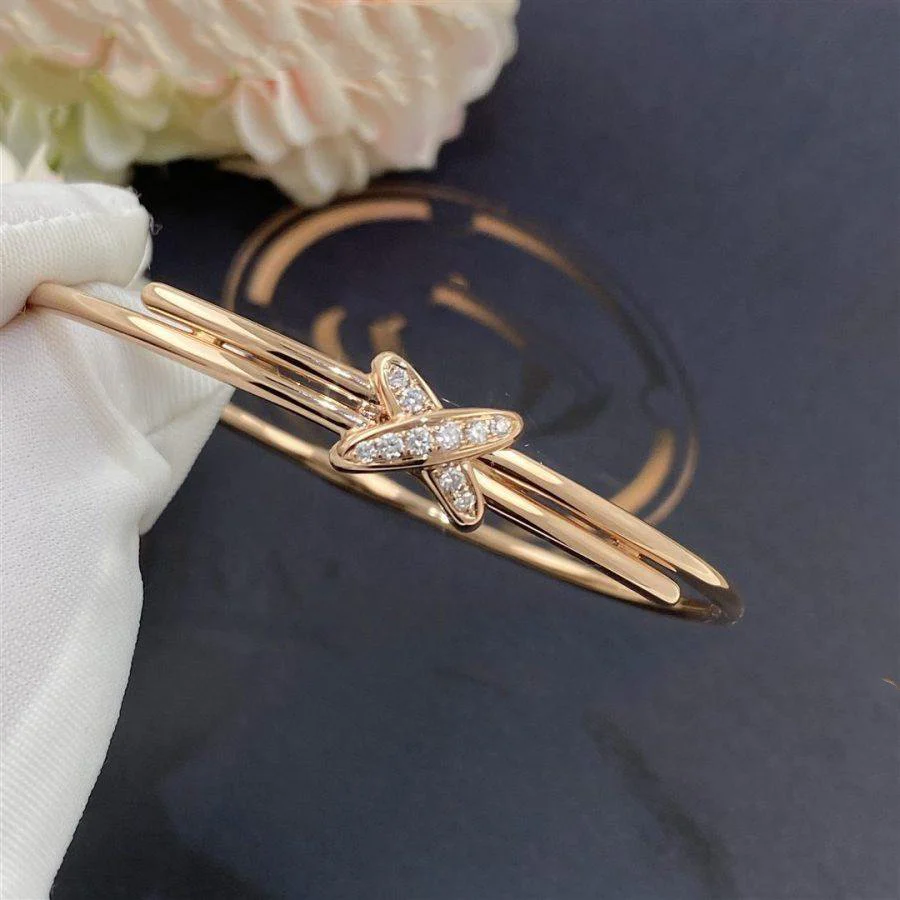 [CH]JEUX DE BRACELET PINK GOLD DIAMONDS