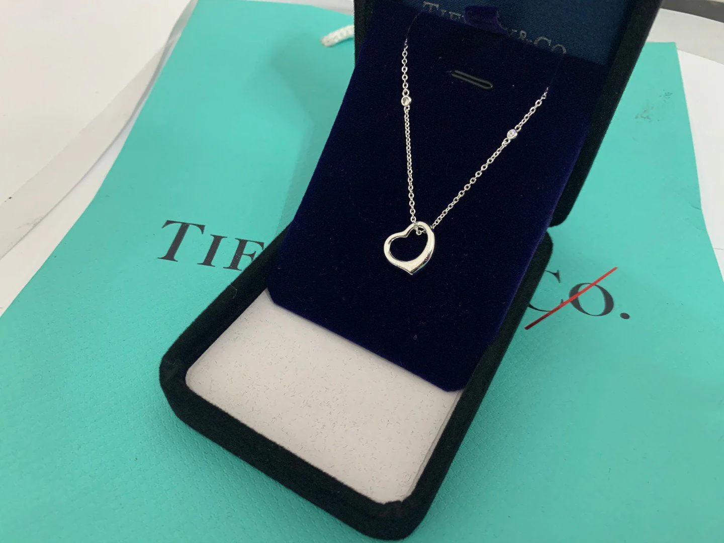 [TF]HEART NECKLACE PENDANT STERLING