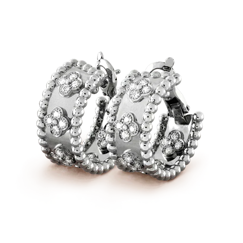 [VA]PERLEE DIAMOND EARRINGS