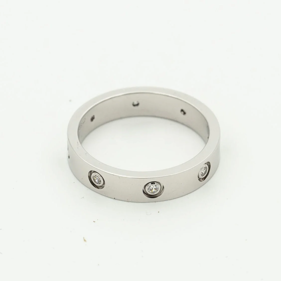 [CT]LOVE RING 3.6MM 8 DIAMONDS