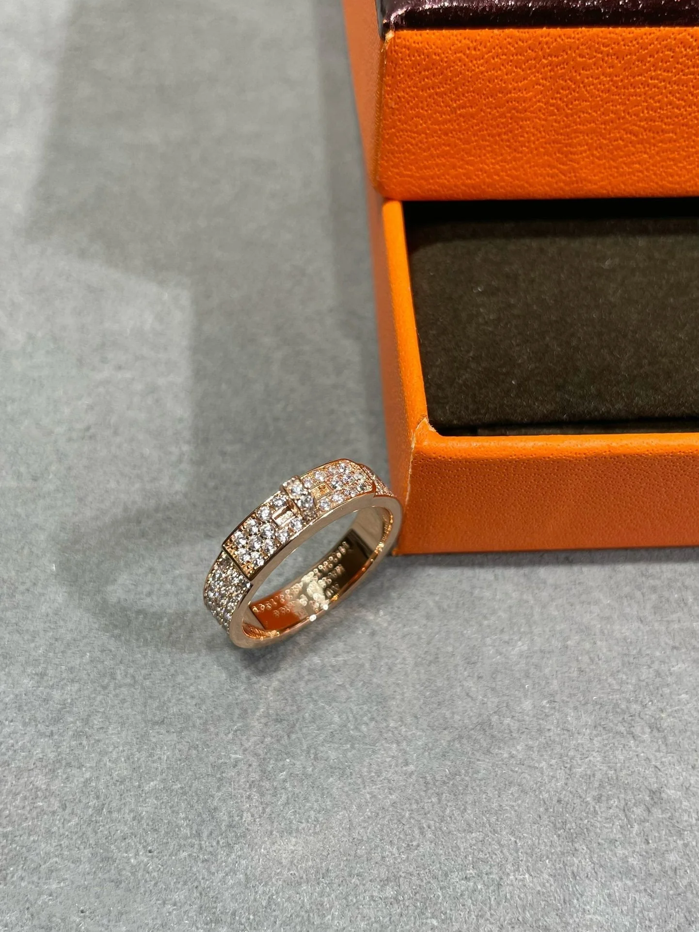 [CT]KELLY PINK GOLD DIAMOND RING