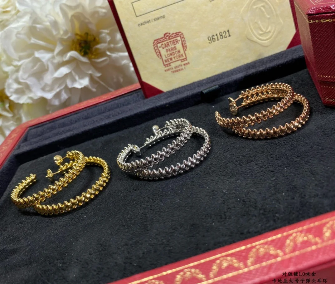 [CT]CLASH LARGE HOOP EARRINGS