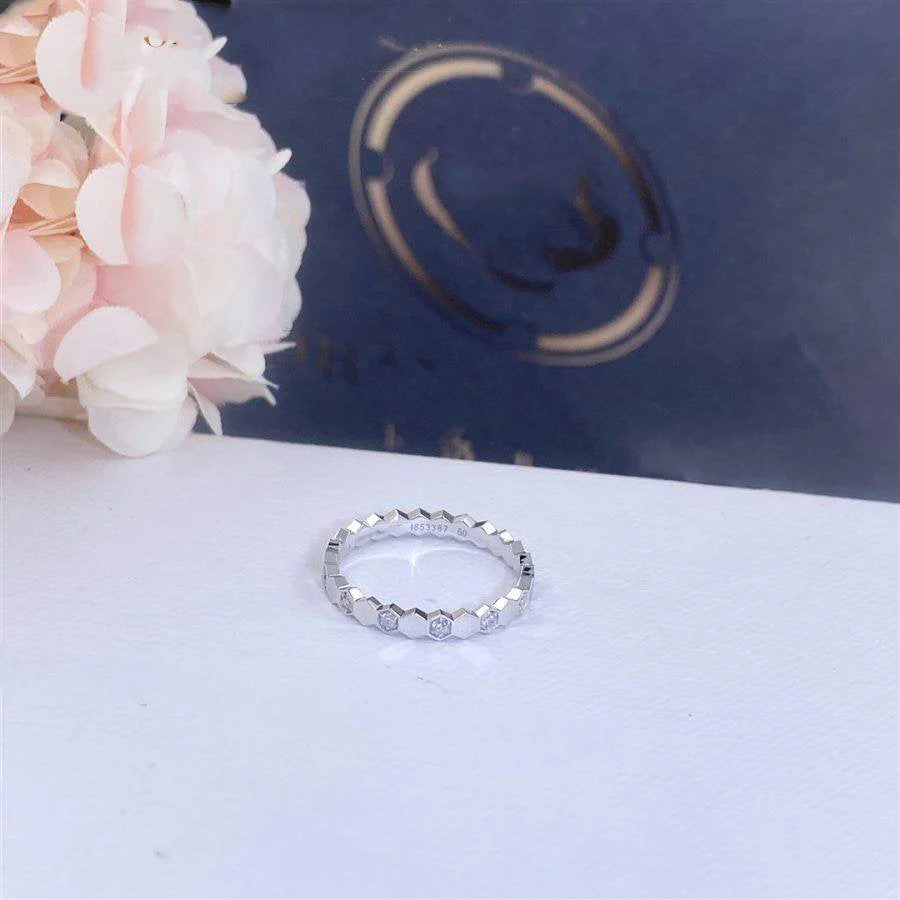 [CH]BEE LOVE RING SILVER DIAMOND