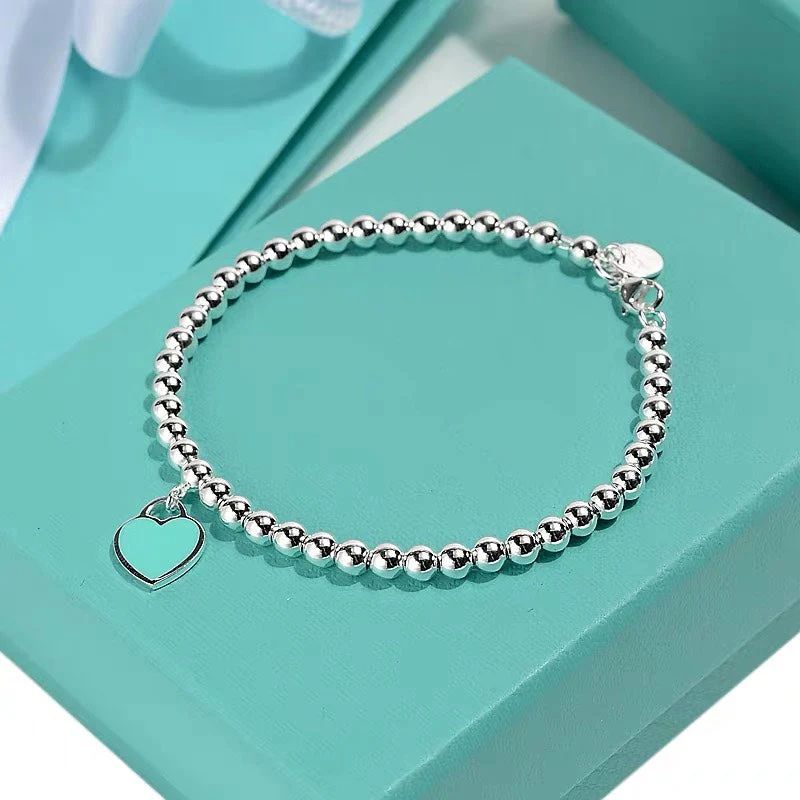 [TF]MINI HEART BRACELET SILVER