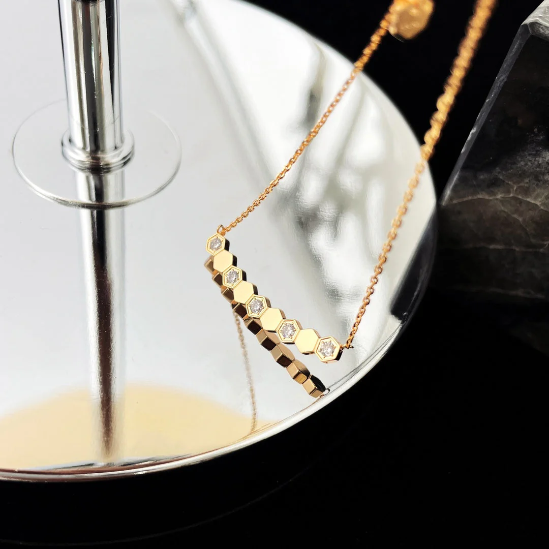 [CH]BEE MY LOVE DIAMOND NECKLACE