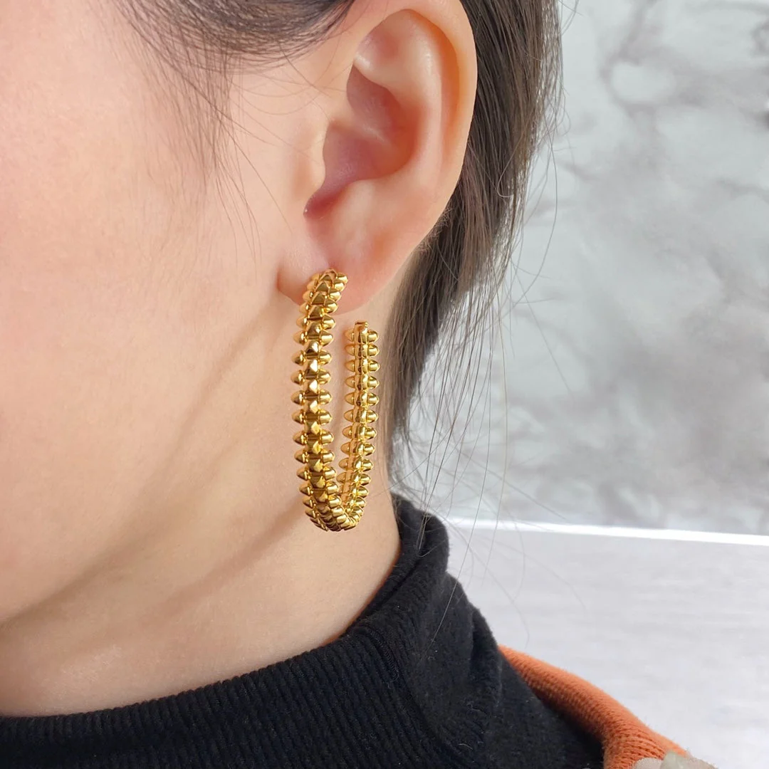 [CT]CLASH HOOP EARRINGS