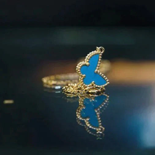 [VA]BUTTERFLY TURQUOISE BUTTERFLY BRACELET