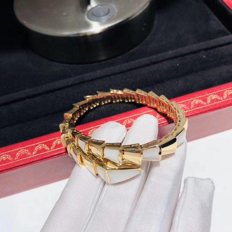 [BV]SERPENTI BRACELET MOP GOLD