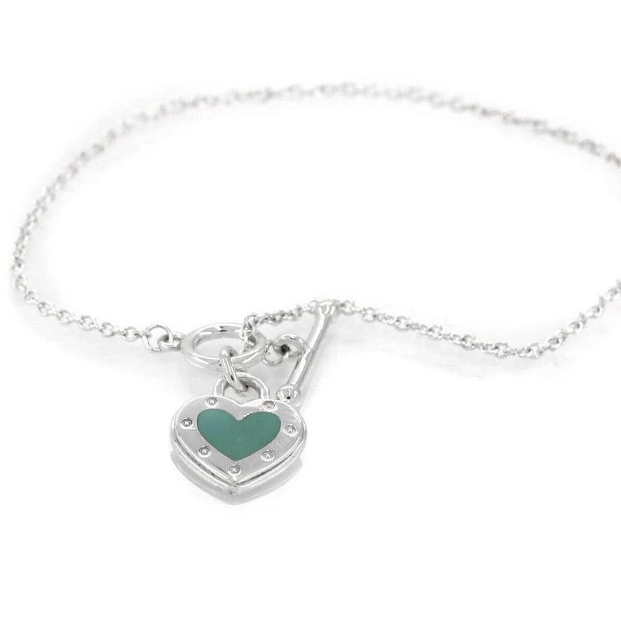 [TF]LOVE HEART BLUE BRACELET