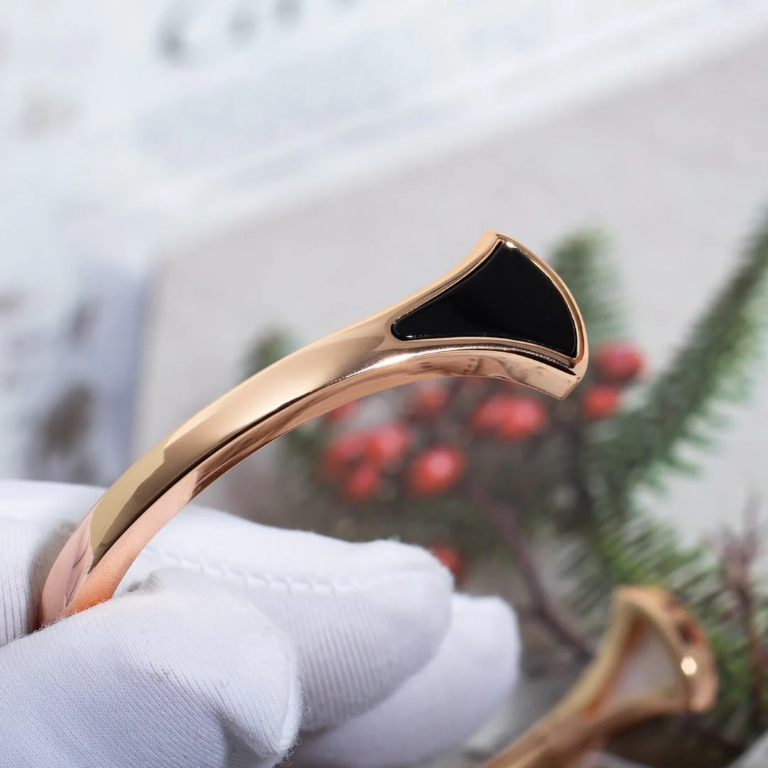 [BV]DREAM BRACELET OPEN PINK GOLD MOP