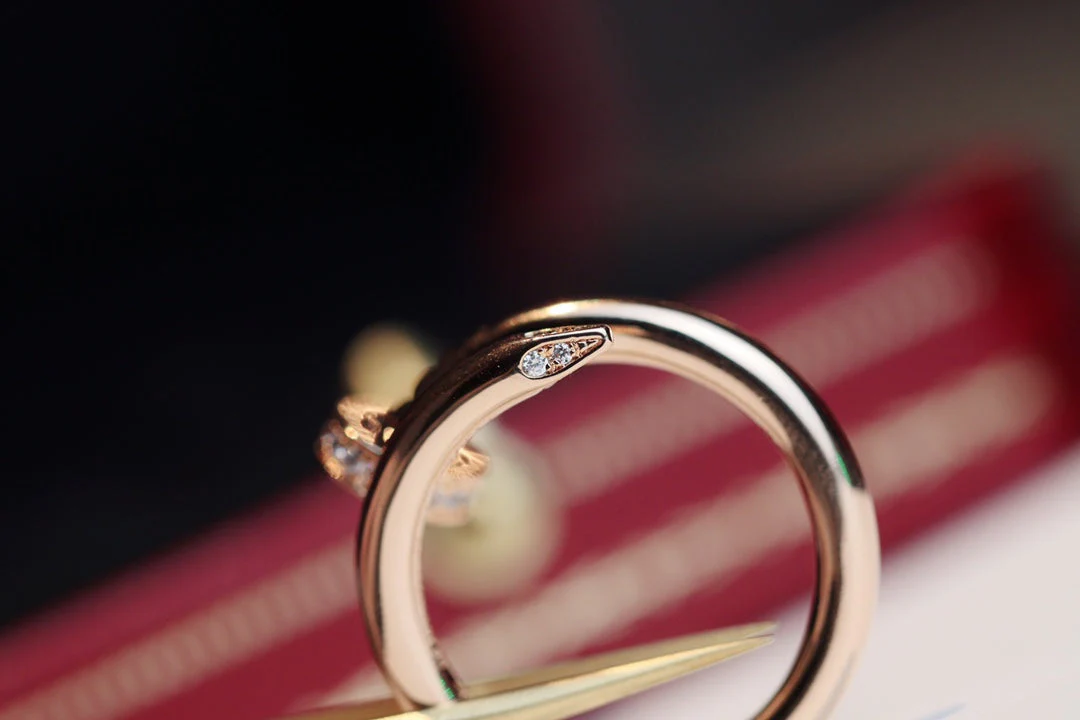 [CT]JUSTE RING 2.65MM PINK GOLD DIAMOND