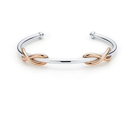 [TF]INFINITY SILVER ROSE GOLD BRACELET