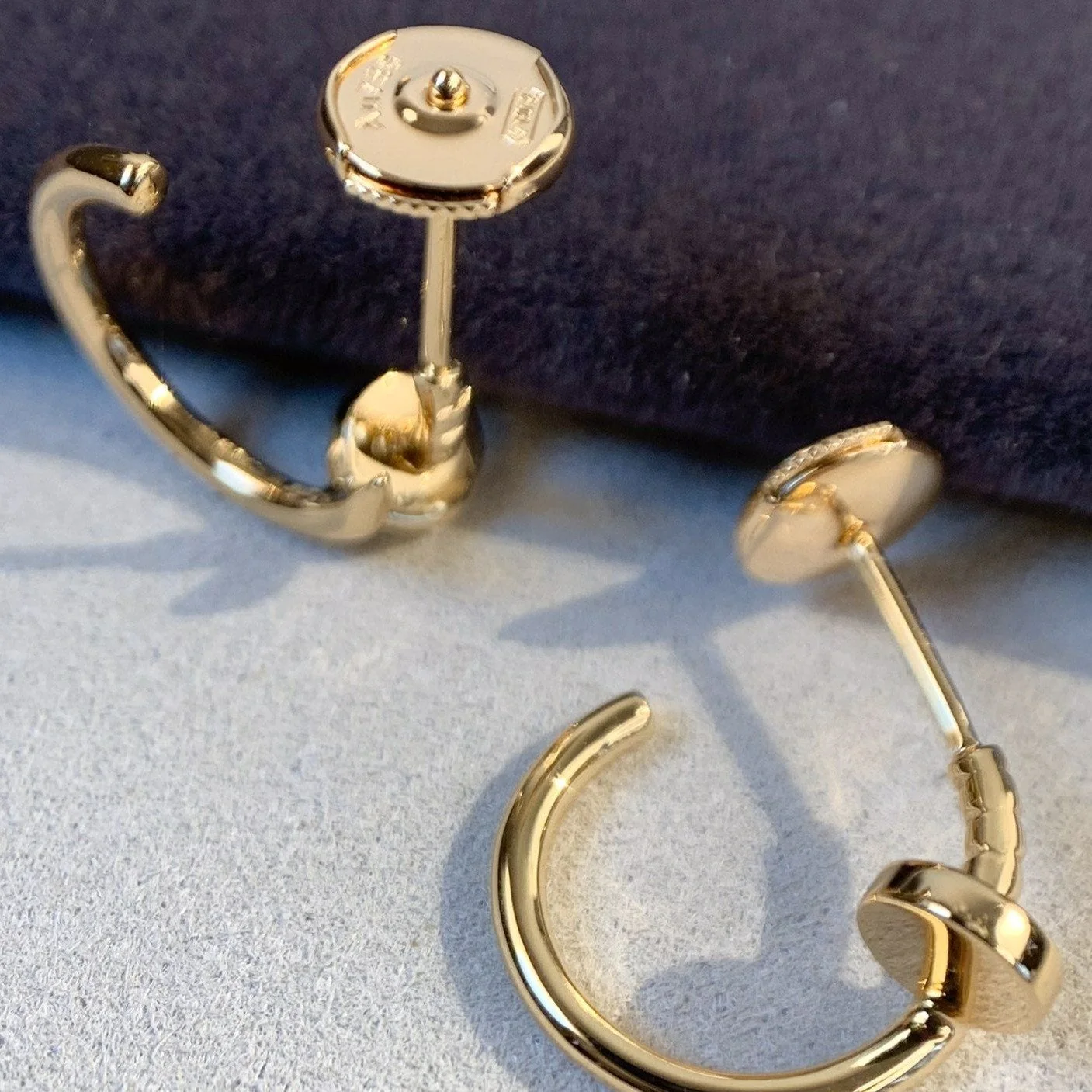 [CT]JUSTE EARRINGS PINK GOLD