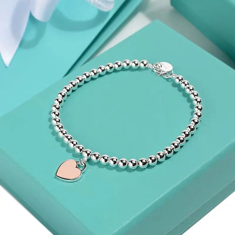 [TF]MINI HEART BRACELET SILVER