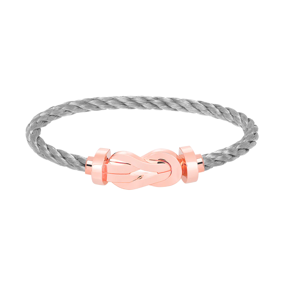 [FE]CHANCE LARGE 8 FIGURE BUCKLE NO DIAMOND BRACELET ROSE GOLD