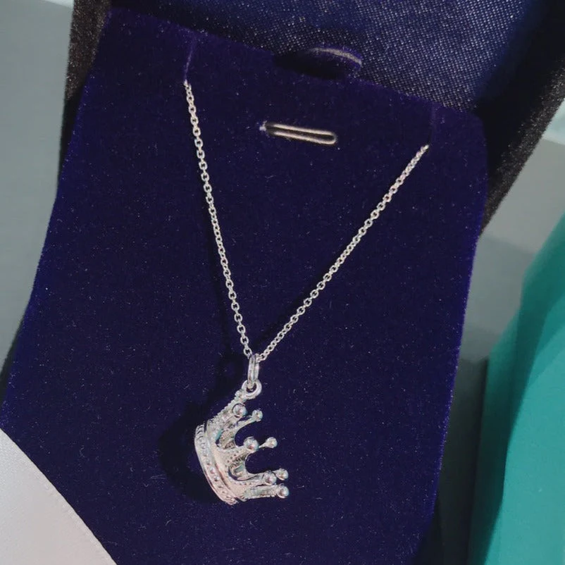 [TF]CROWN PEDANT NECKLACE