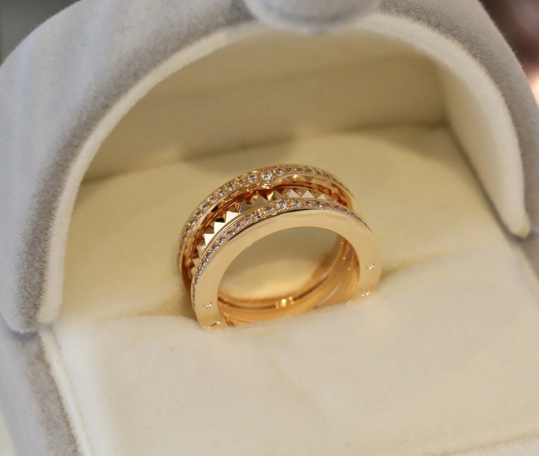 [BV]ZERO 1 GOLD DIAMOND RING