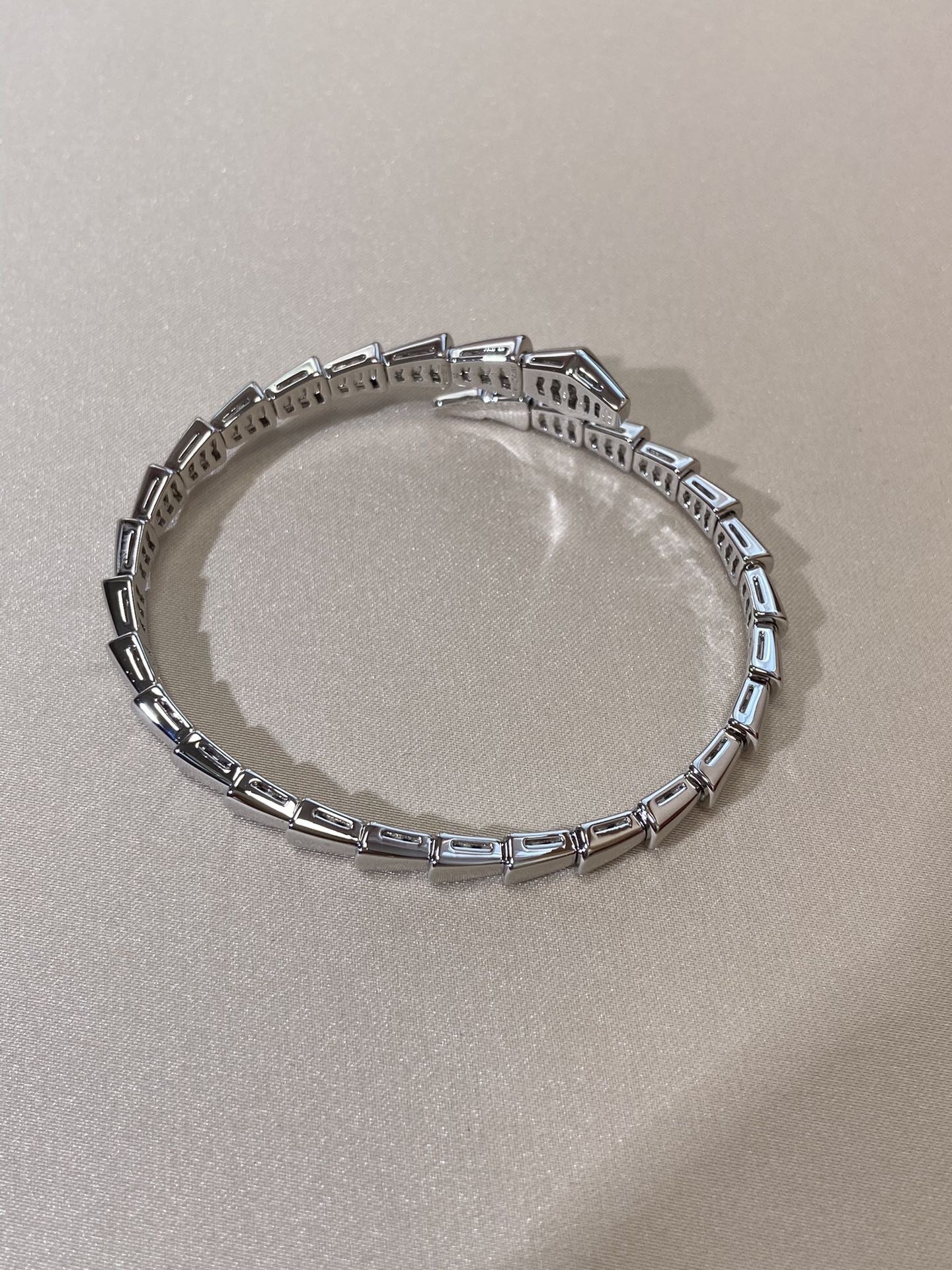 [BV]SERPENTI VIPER SILVER BRACELET