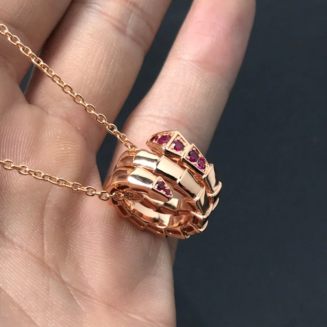 [BV]SERPENTI PEDANT NECKLACE