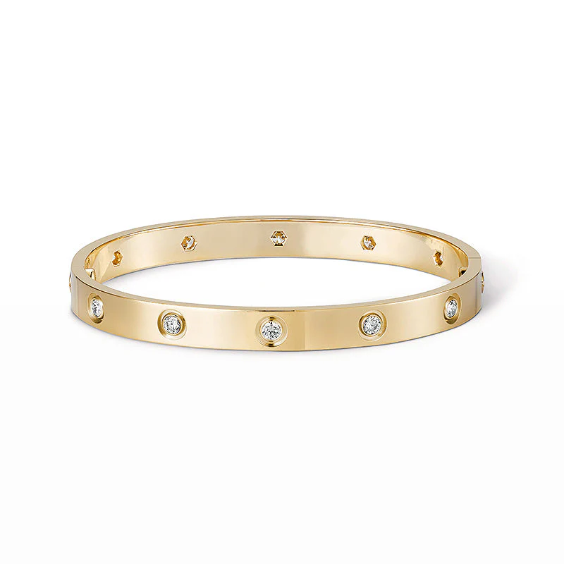 [CT]LOVE BRACELET 6.1MM 10 DIAMONDS