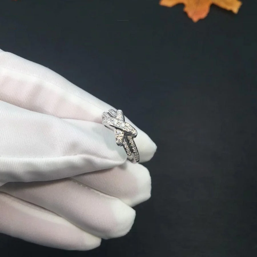 [CH]JEUX DE SILVER DIAMOND RING