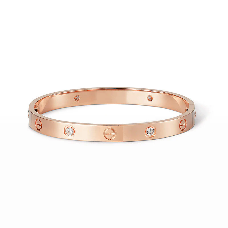 [CT]LOVE BRACELET 6.1MM 4 DIAMONDS