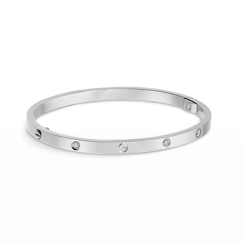 [CT]LOVE BRACELET 3.65MM 6 DIAMONDS