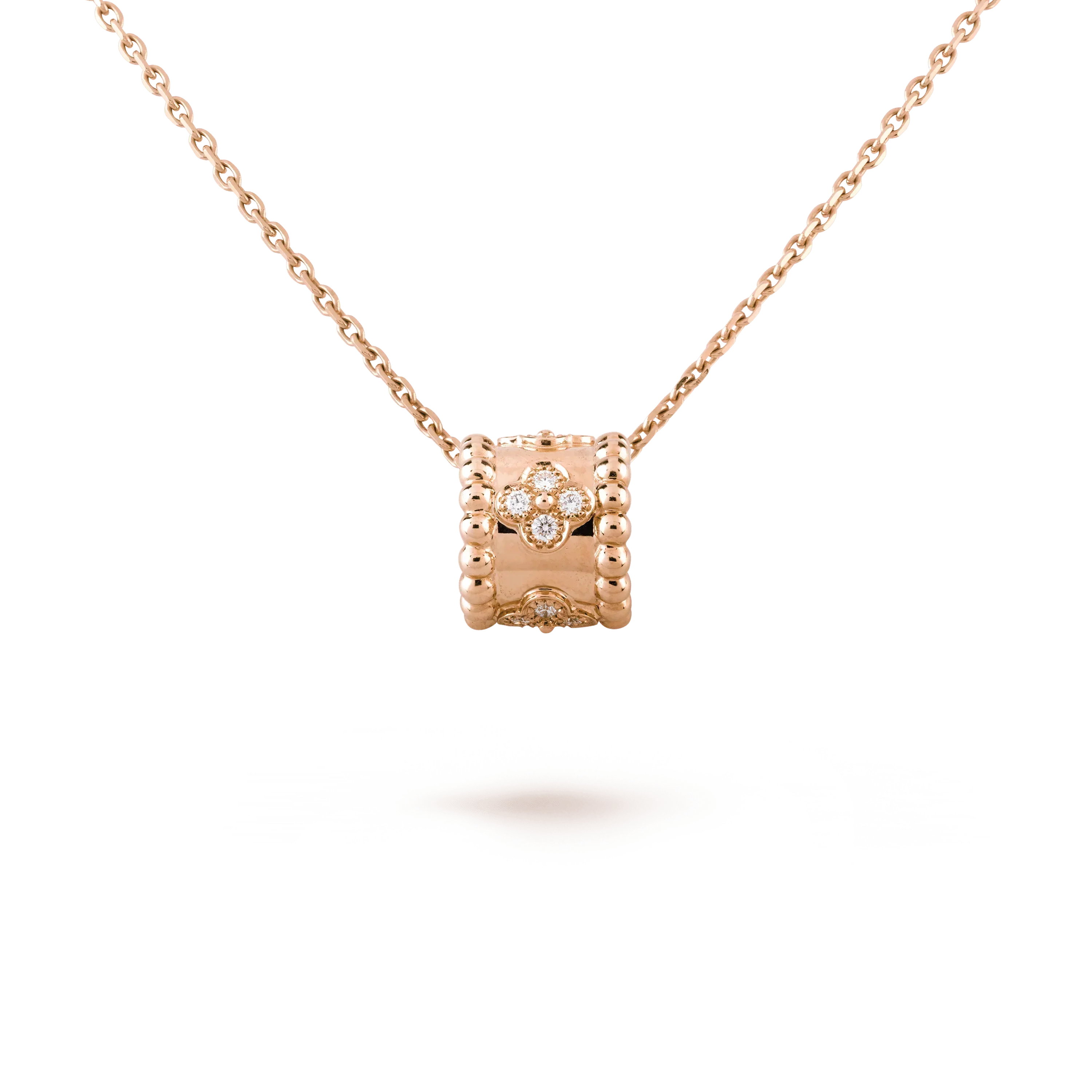 [VA]PERLEE PEDANT NECKLACE GOLD / ROSE GOLD