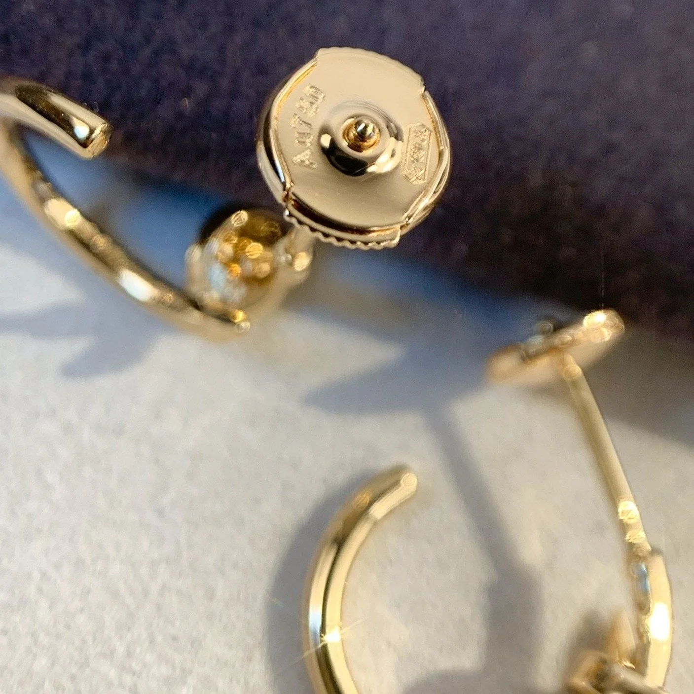 [CT]JUSTE EARRINGS PINK GOLD