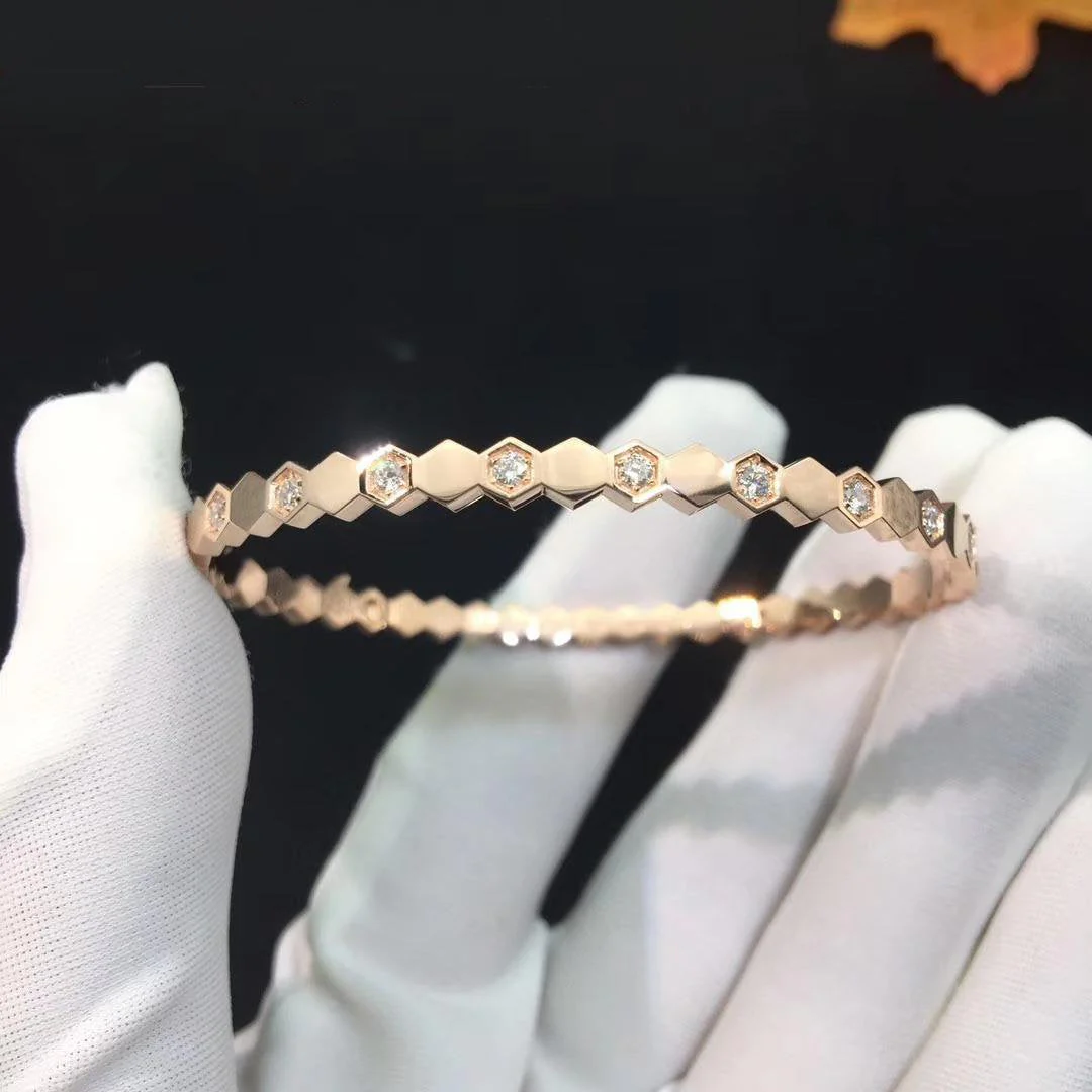 [CH]BEE LOVE SILVER DIAMOND BRACELET