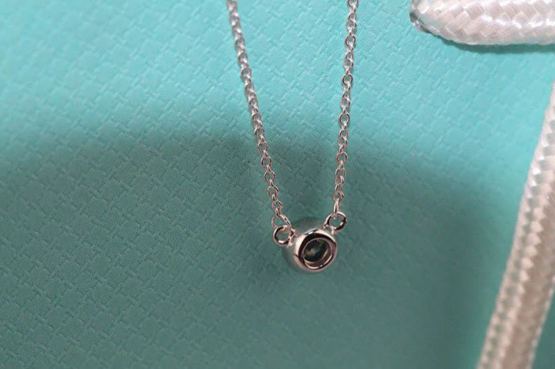 [TF]ELSA PERETTI SERIES SINGLE DIAMOND SIMPLE NECKLACE