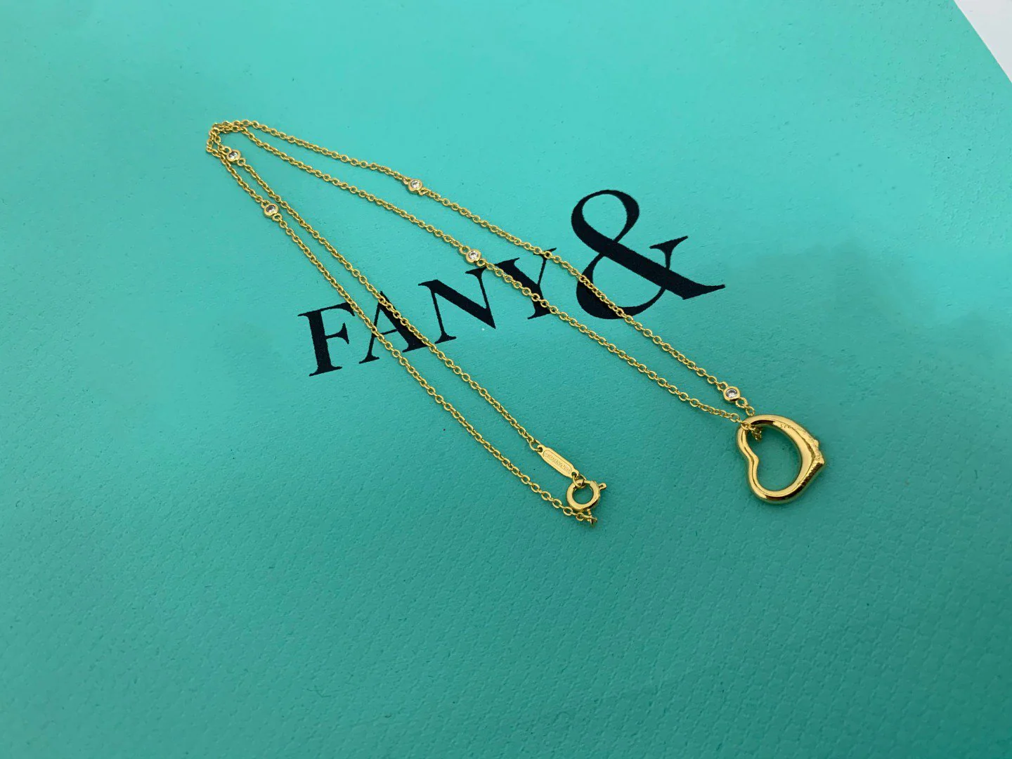 [TF]HEART NECKLACE PENDANT STERLING